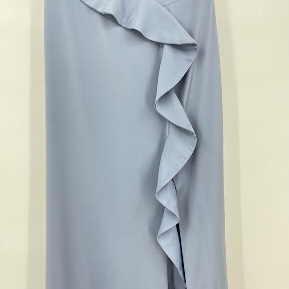 NBD Light Blue Ruffle Maxi Dress - Picture 7 of 14